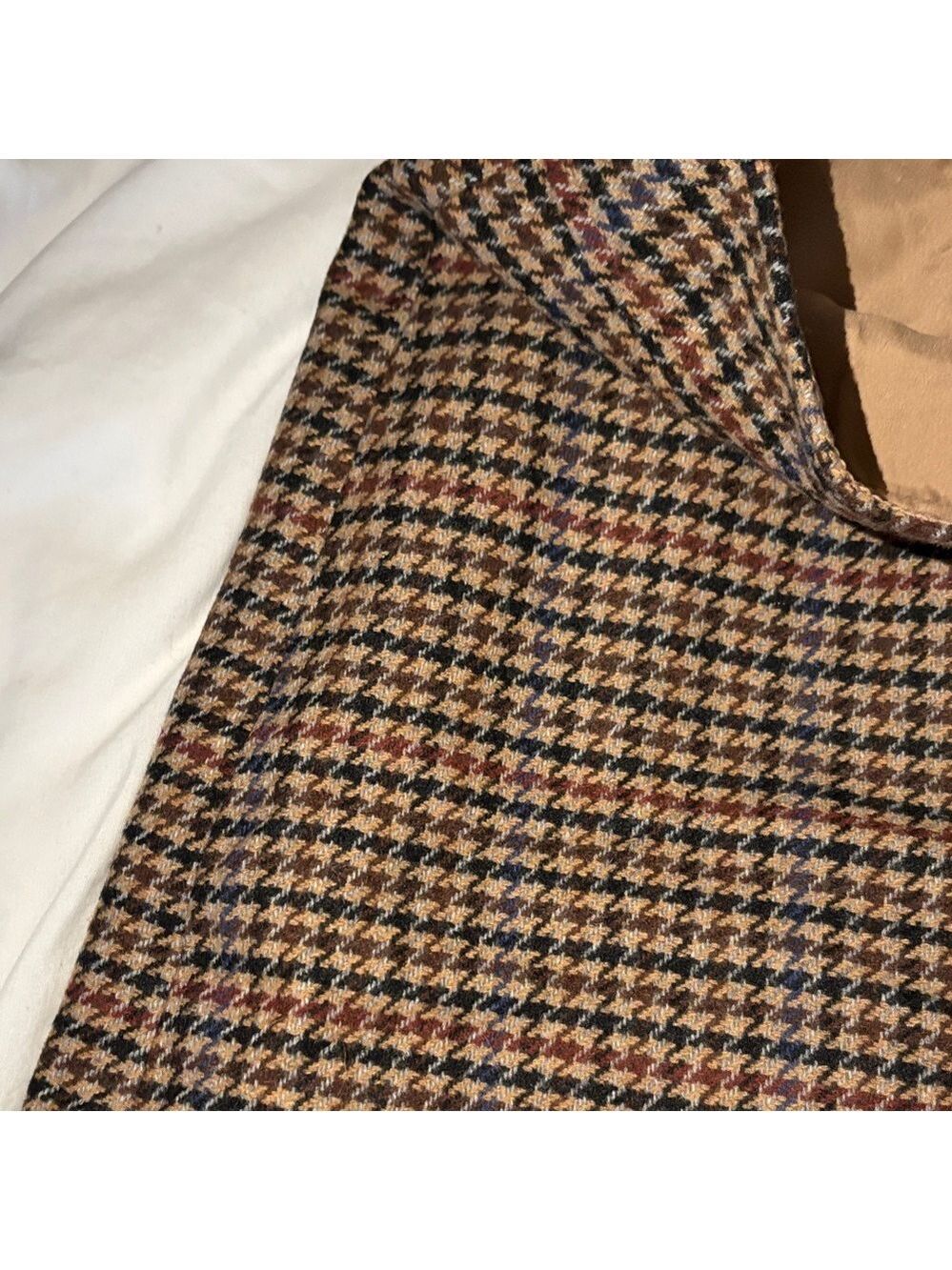 J. Crew Factory Houndstooth Pencil Skirt in Brown and Black - Picture 3 of 3